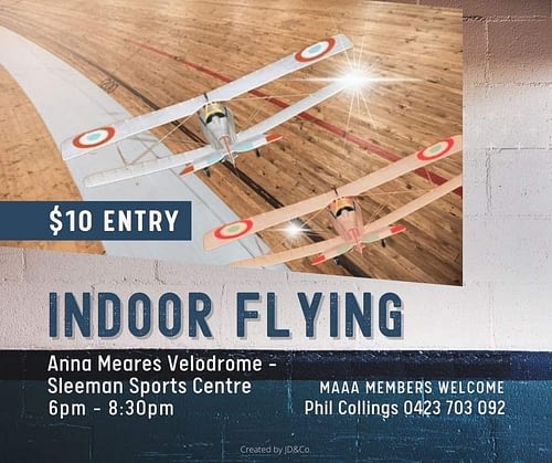 MAAQ Brisbane Indoor Flying - Sleeman Sports Centre